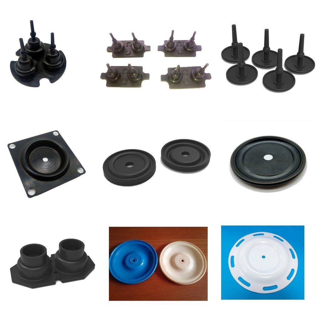 Rubber Products-Silicone Rubber Diaphragm-Valve