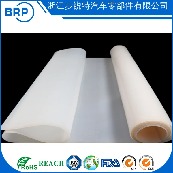 High Purity Solid Silicone Rubber Sheet, Heat Resistant , Custom Colors & Sizes for Gaskets and Seals
